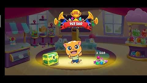 TALKING TOM CANDY RUN GAMEPLAY Ep4_ Talking Ginger