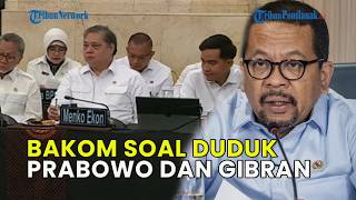 KATA BAKOM SOAL PRABOWO DAN GIBRAN TAK DUDUK BERDAMPINGAN SAAT SIDANG KABINET