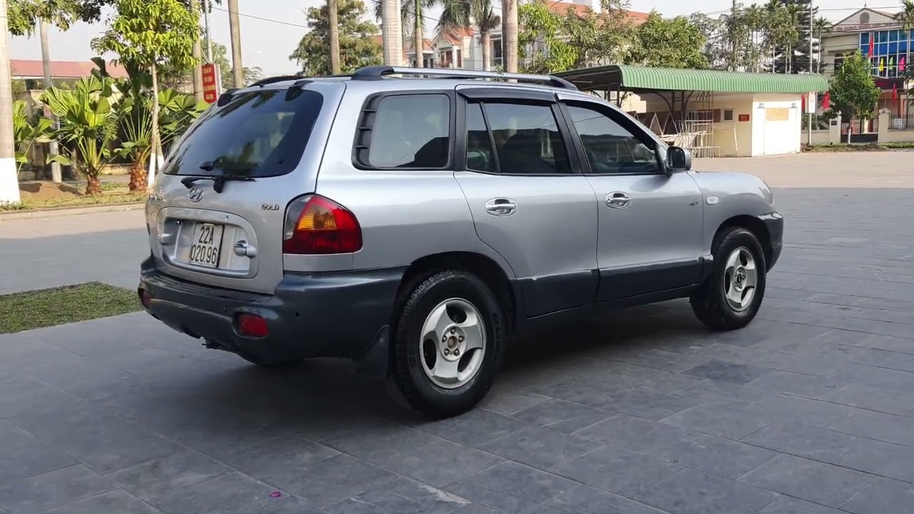 Cscar bán xe SUV HYUNDAI Santa Fe 2004 màu Trắng giá 228 triệu ở Hà Nội