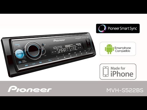 Radio Carro Pioneer Mvh-s325 Bluetooth Usb Smart Sync