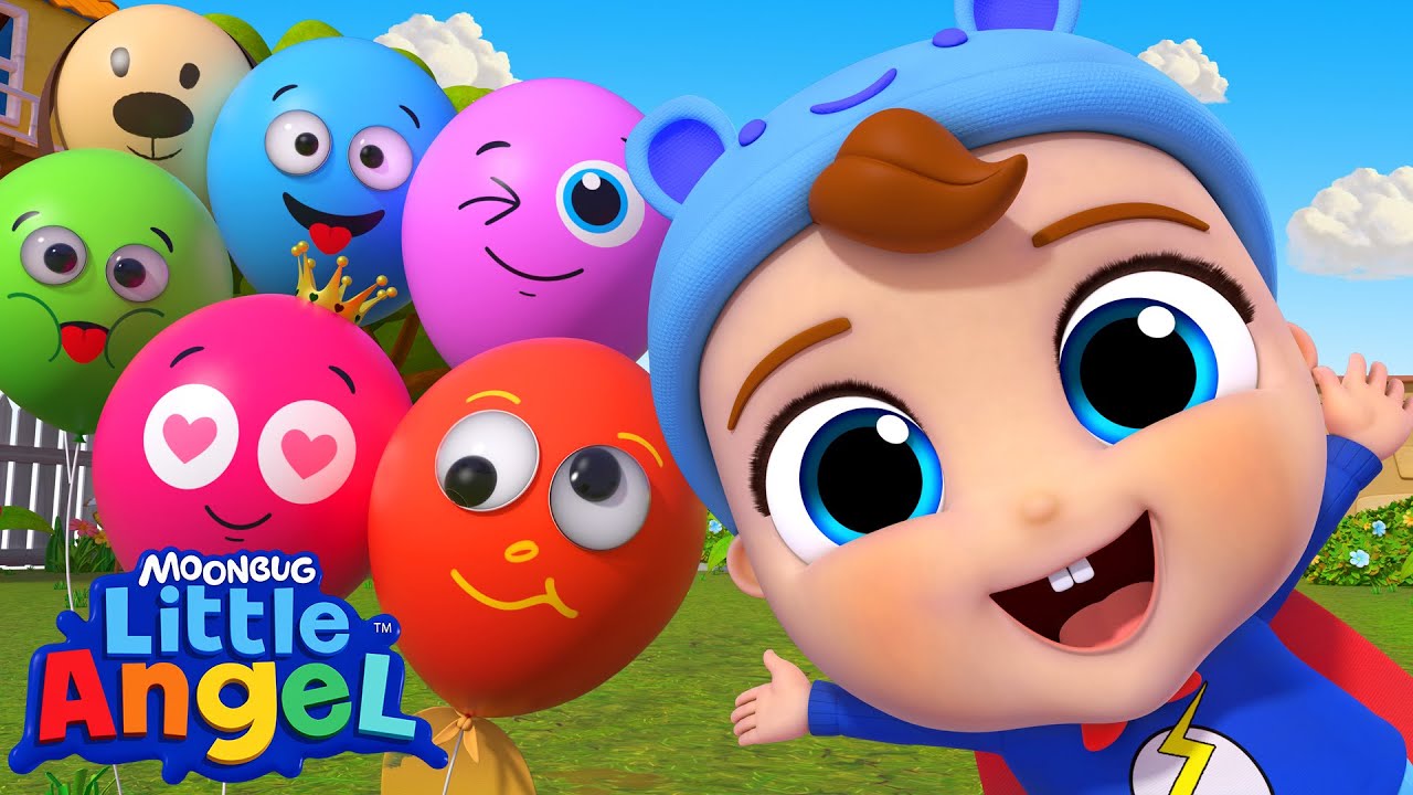 Balloon Emotions Song | Learn Feelings | @LittleAngel Kids Songs