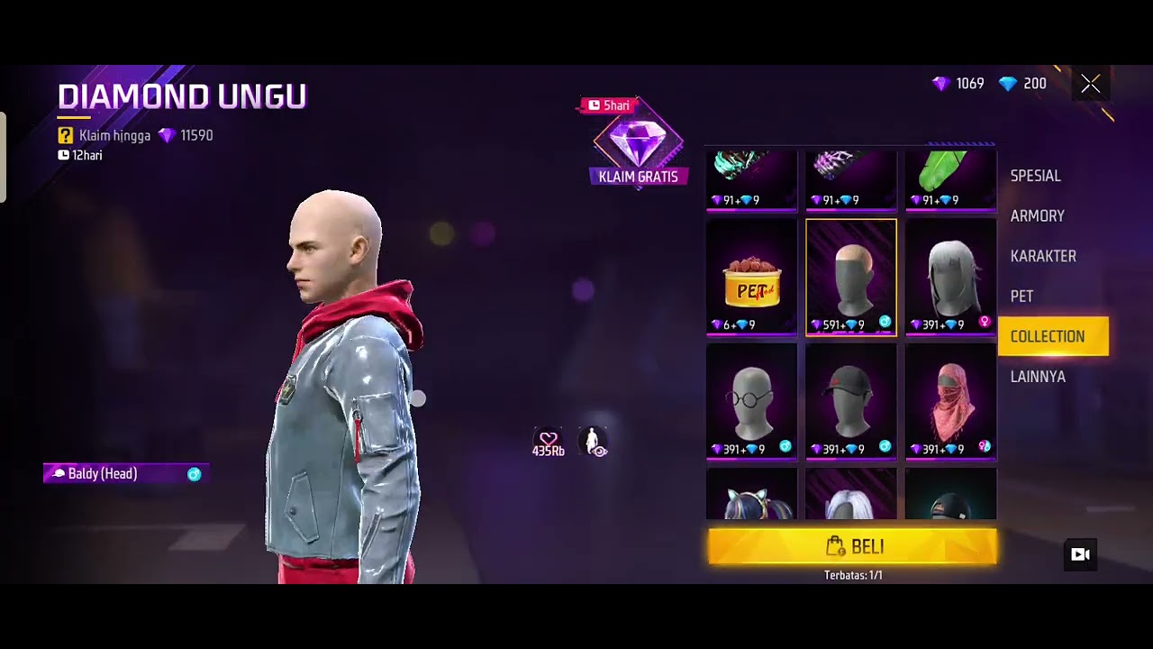 Dikt Kok Ya | Free Fire Max : Skin Buy | Episode 2