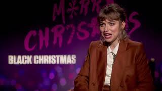 Imogen Poots Interview Black Christmas