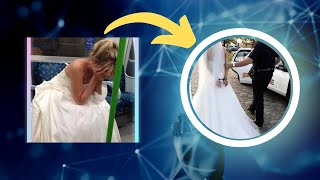 Bride Is Spotted Crying In Subway, Moments Later Police Come In And Arrest Her