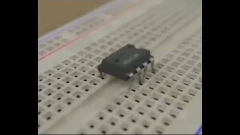 computer chip walking to “Stayin Alive” by the Bee Gees