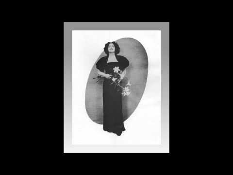 Soprano CLAUDIA MUZIO (S.Donaudy)  "O del mio amato ben"  (1935)