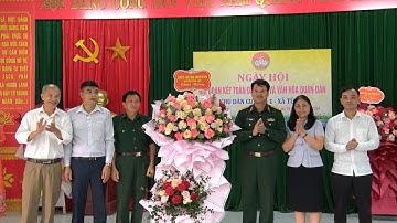 Ngày hội Đại đoàn kết toàn dân tộc và văn hóa quân dân Khu dân cư Xóm 1, xã Tử Nê