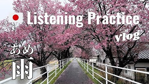 Rainy Day | Japanese Listening Practice