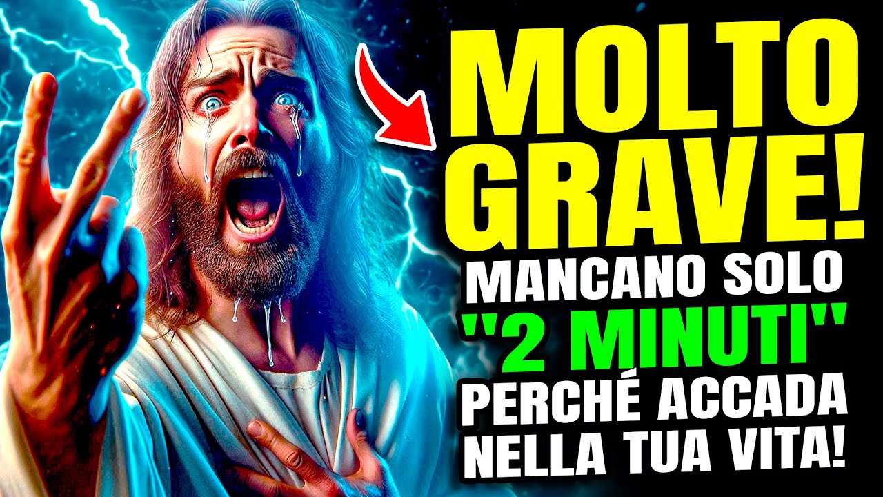 FIGLIO ORA PUOI PERDERE QUALCOSA DI PREZIOSO! NON IGNORARE QUESTO SEGNALE! MESSAGGIO DI DIO PER ME