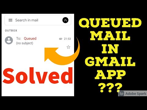 Fixed - Gmail queued problem / How To fix queued mail / How To send