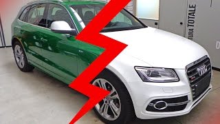 CAR WRAPPING - Q5 DARK GREEN