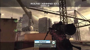 Nasty SnD NoScope Round WInning Kill