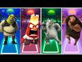 Epic Cartoon Power Battle! 😱 Shrek vs Anger vs Giants – Neon Challenge!” 🔥
