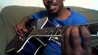 Video thumbnail of "Wa milele ni Yesu (rhythm guitar, lead guitar and singing by Ajeyi)"