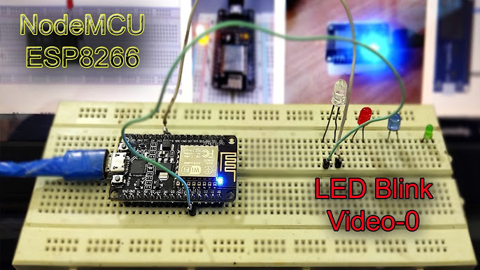 Esp8266 Nodemcu Blinking A Led Youtube Simple LED Control Using