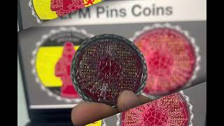 2 Inches Black Nickel Challenge Coin | 3mm Thick Soft Enamel Custom Coin screenshot 5