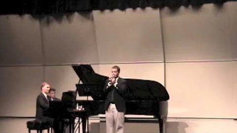 Jonathan Whitmire performing Sonata for Trumpet