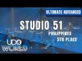 Studio 51  ultimate advanced 5th place  udo world championships 2023