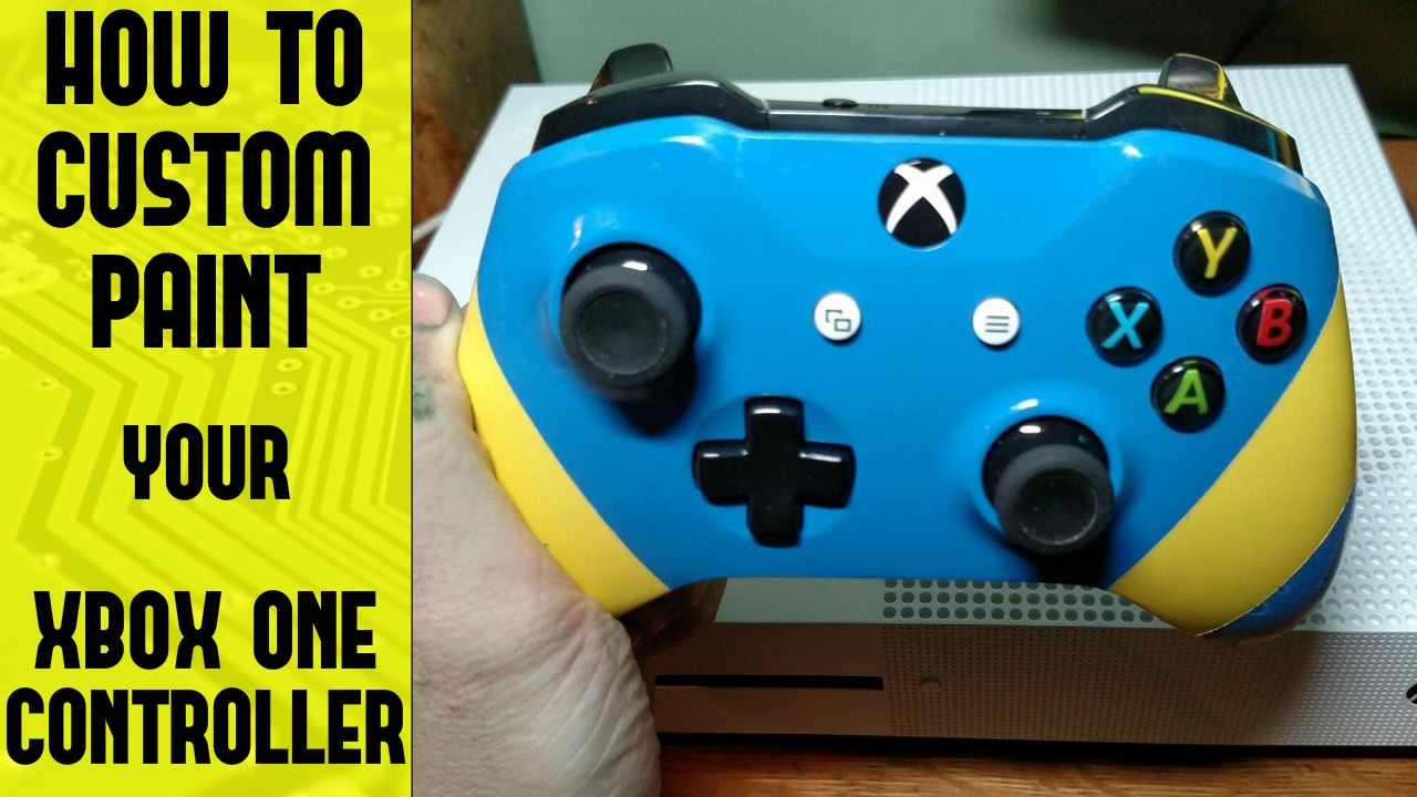 Custom Painted Xbox One Controller by dog-green-1 on DeviantArt