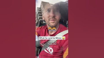 Thumbnail of Don't Go , Don't Leave Messi | Lionel Messi Fans Outside Camp Nou
