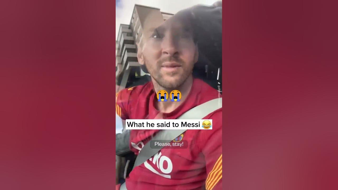 Don't Go , Don't Leave Messi | Lionel Messi Fans Outside Camp Nou
