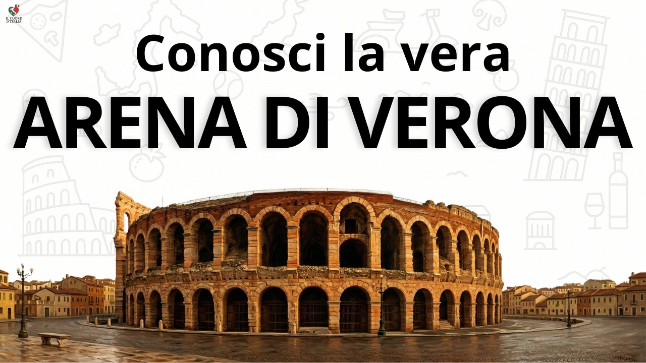 L'Arena di Verona: Dai Gladiatori al Tempio della Musica Più Famoso del Mondo 🏛️| Italiano Facile