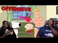 Family Guy RISKY Jokes Compilation REACTION