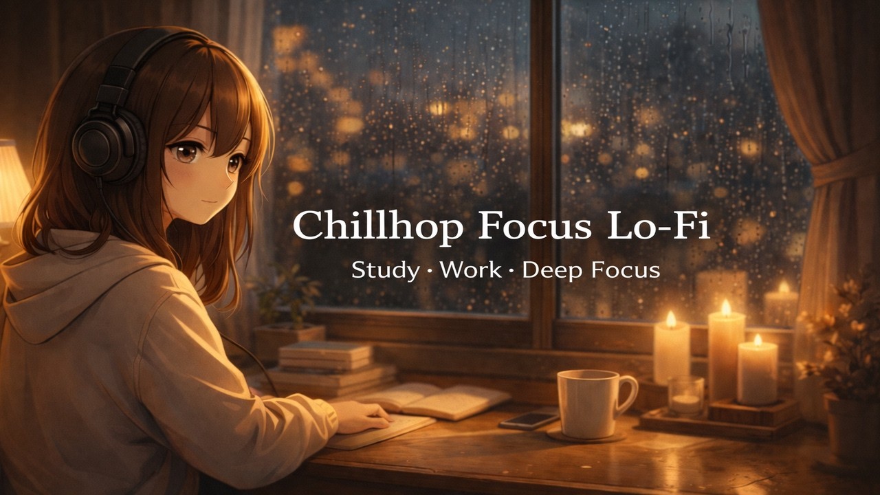 2 Hours of Chill Boom Bap - Lo-Fi - Hip Hop | Rainy Study Quiet Desk Focus