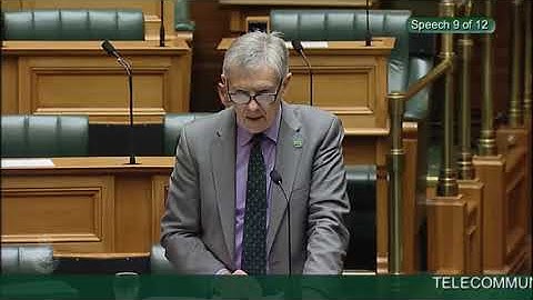 Telecommunications (New Regulatory Framework) Amendment Bill- First Reading - Video 9