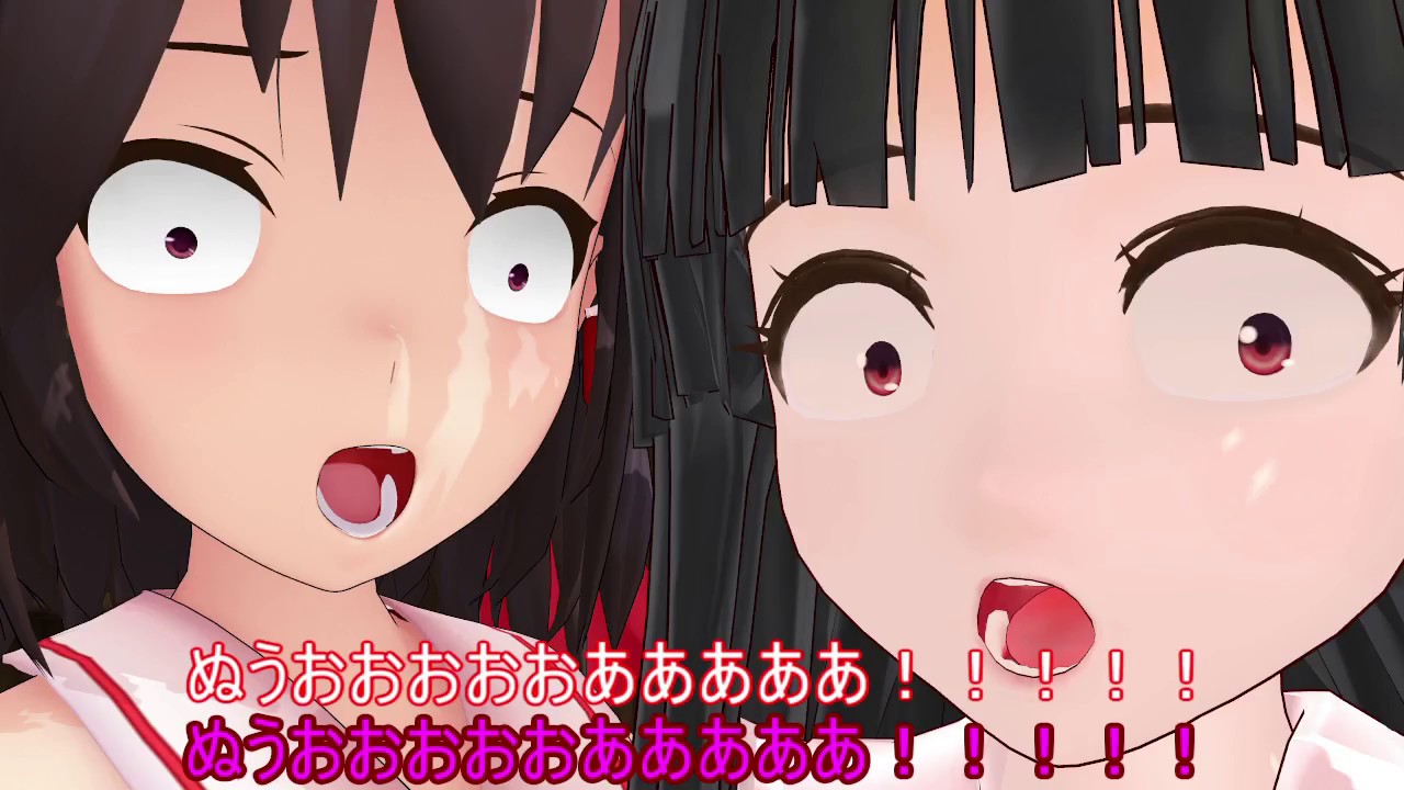 【東方MMD】 霊夢ＶＳ呪いの写真 【ゆっくり紙芝居】