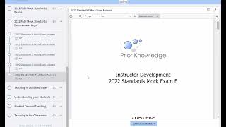 2024 PADI IDC Online Full Preparation Course message.