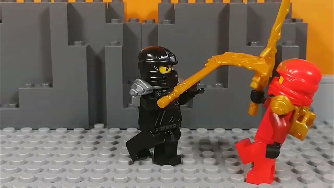 Лего ниндзяго Коул VS Кая - YouTube