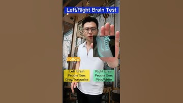 left brain or right brain test #short #shorts