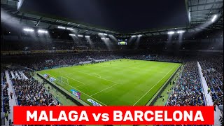 Malaga vs Barcelona | Master League PES 2021 | Copa del Rey | [4K]