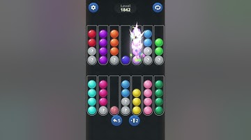 Ball Sort by Infinite Joy: Levels 1841, 1842, 1843