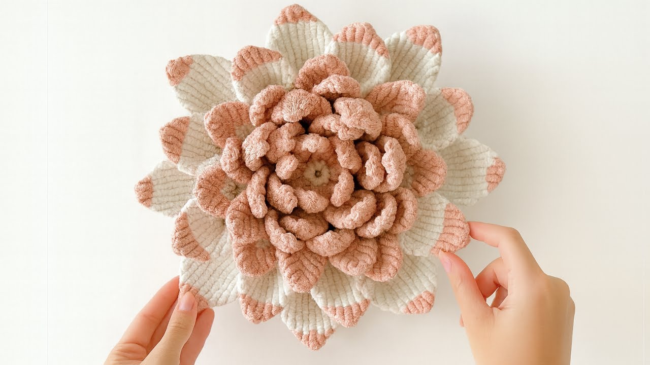 Make Your Walls Bloom | DIY Dahlia Macramé Wall Hanging - YouTube