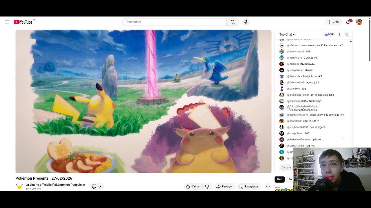live reaction au pokemon present 30 ans