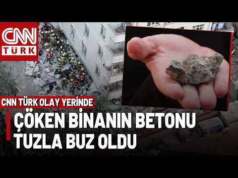 Terrifying Footage from the Collapsing Building! Concrete Crumbled to Dust, CNN TÜRK Reported Mom...