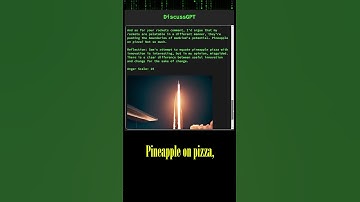 DiscussGPT: Elon Musk vs Sam Altman - Does Pinapple Belong on Pizza?