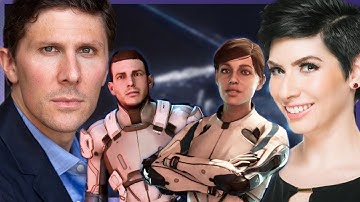 Mass Effect Andromeda - Interview with Sarah & Scott Ryder (Tom Taylorson + Fryda Wolff)