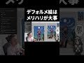 デフォルメ絵はメリハリが大事【イラスト添削】　#shorts