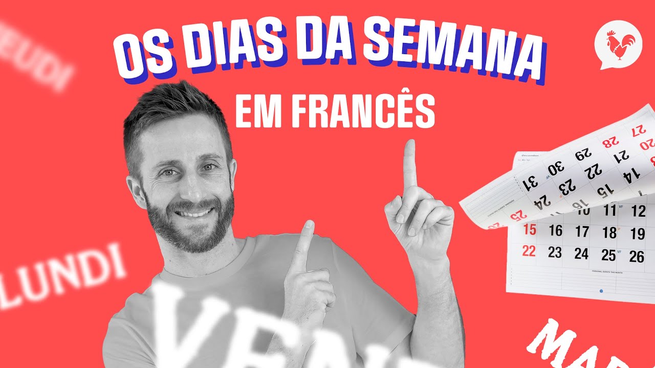Os dias da semana em francês YouTube