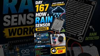 how a Rain Sensor works with Arduino Uno ? #jagstech #arduinoproject #arduino #rain #rainsensor