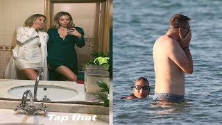 David Walliams Goes For A Dip With Ex Page 3 Girl Keeley Hazell In St Tropez