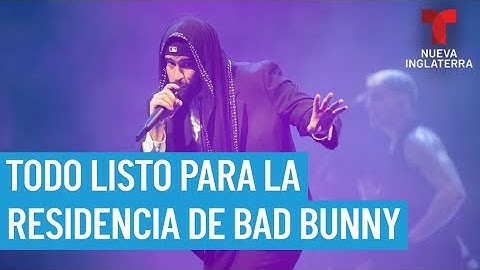 Así van los preparativos para la residencia de Bad Bunny en Puerto Rico
