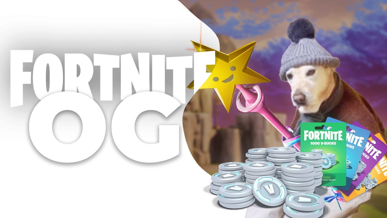 FORTNITE OG (um pouco atrasado)