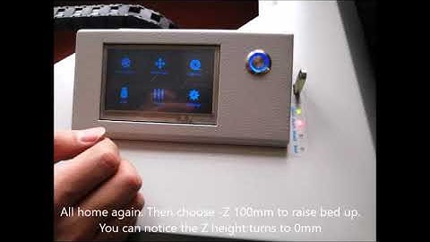 CreatBot 3D Printer D600 Pro auto leveling bed process