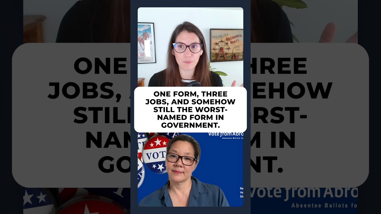 One Form, Three Jobs