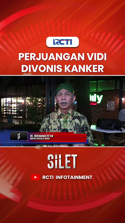 VIDI ALDIANO! Dirawat Karena Kembali Terkena Kanker Yang Telah Menyebar #rcti #silet #shorts