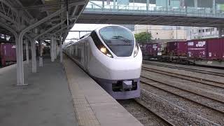 ひたち13号 E657系 K17編成 日立駅発車